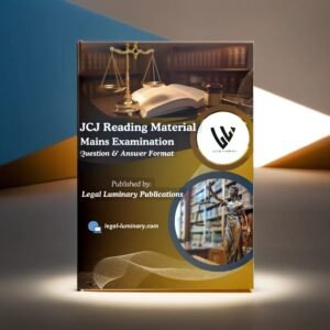 JCJ Mains Reading Material Hyderabad Telangana Andhra Pradesh